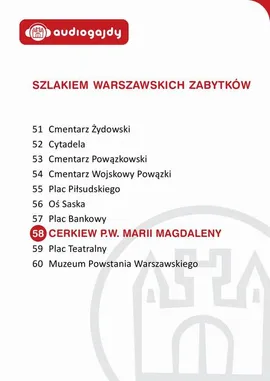 Cerkiew pw. Marii Magdaleny. Szlakiem warszawskich zabytków - Ewa Chęć