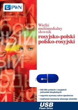 Wielki multimedialny słownik rosyjsko-polski polsko-rosyjski na pendrive