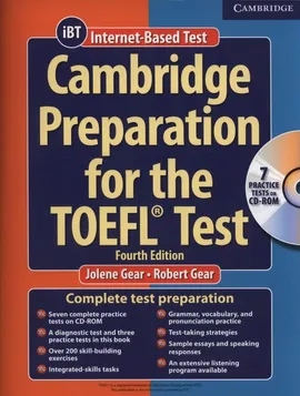 Cambridge Preparation for the TOEFL Test + CD - Jolene Gear, Robert Gear