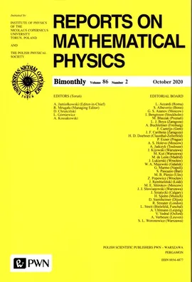 Reports On Mathematical Physics 86/2 - Polska