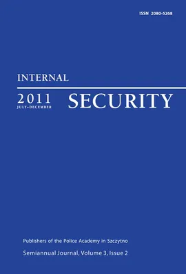 Internal Security, July-December 2011 - Praca zbiorowa