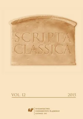 Scripta Classica. Vol. 12 - 03 What Was the Weight of Ancient Soul? Cicero and the Challenge of Lucretius' "De Rerum Natura"