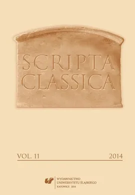 Scripta Classica. Vol. 11 - 05 Horatian Metrics and Topics in the Latin Odes of Jan Kochanowski