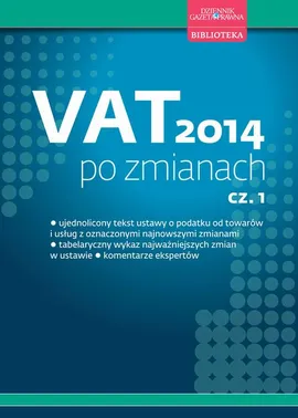 VAT 2014 najnowsze zmiany cz. 1 - Łukasz Zalewski, Tomasz Krywan
