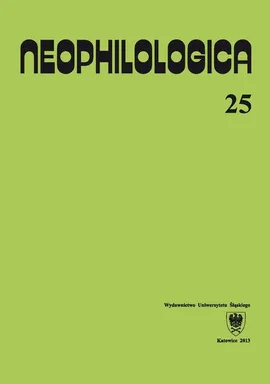 Neophilologica. Vol. 25: Études sémantico-syntaxiques des langues romanes - 04 Hiérarchie conceptuelle du champ sémantique de la communication linguistique dans le cadre de l'approche orientée objets
