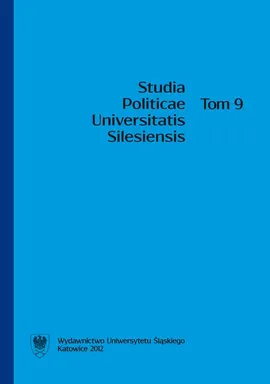 Studia Politicae Universitatis Silesiensis. T. 9 - 10 Family as a form of protection against child poverty