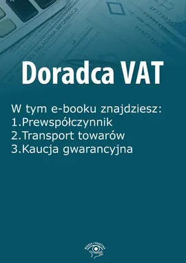 Doradca VAT, wydanie listopad 2015 r. - Rafał Kuciński