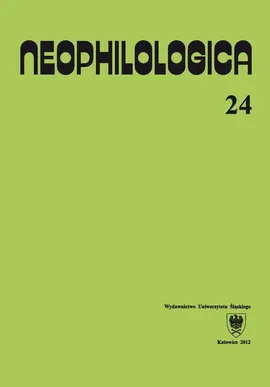 Neophilologica. Vol. 24: Études sémantico-syntaxiques des langues romanes - 04 Tendencias nominales y verbales en la lengua. Estudio contrastivo hispano-polaco
