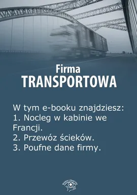 Firma transportowa, wydanie czerwiec 2014 r. - Izabela Kunowska