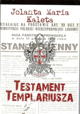 Testament Templariusza - Outlet - Joanna Kaleta
