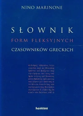 Słownik form fleksyjnych czasowników greckich - Nino Marinone