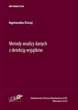 Metody analizy danych z detekcją wyjątków - Agnieszka Duraj