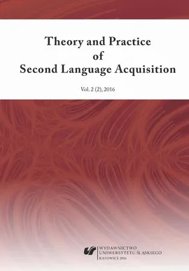 „Theory and Practice of Second Language Acquisition” 2016. Vol. 2 (2) - 04 When Language Anxiety and Selective Mutism Meet in the Bilingual Child - Interventions from Positive Psychology