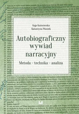 Autobiograficzny wywiad narracyjny - Kaja Kaźmierska, Katarzyna Waniek