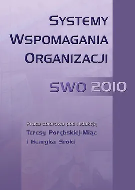 Systemy Wspomagania Organizacji SWO 2010