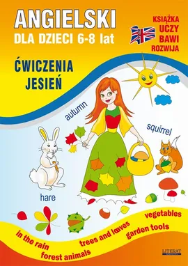 Angielski dla dzieci 6-8 lat. Ćwiczenia. Jesień - Katarzyna Piechocka-Empel