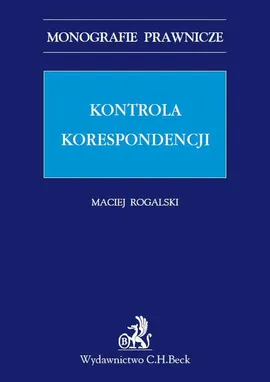 Kontrola korespondencji - Maciej Rogalski