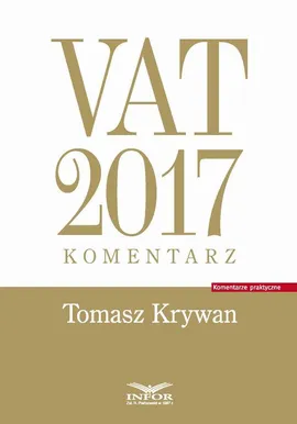 VAT 2017. Komentarz - Tomasz Krywan