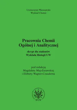 Pracownia chemii ogólnej i analitycznej (2017, wyd. 6)