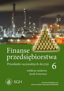 Finanse przedsiębiorstwa 6. Przesłanki racjonalnych decyzji - Jacek Grzywacz