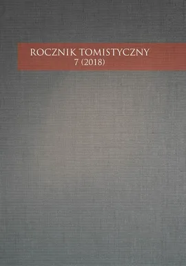 Rocznik Tomistyczny 7 (2018) - Praca zbiorowa