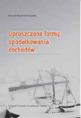 Uproszczone formy opodatkowania dochodów - Katarzyna Wojewoda-Buraczyńska