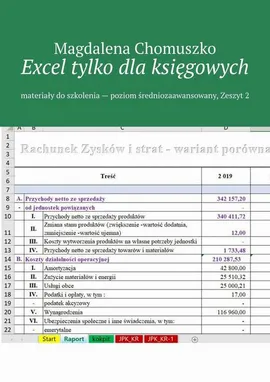Excel tylko dla księgowych Zeszyt 2 - Magdalena Chomuszko