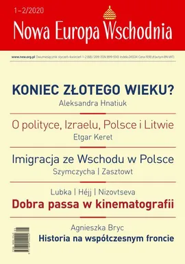 Nowa Europa Wschodnia 1-2/2020 - Agneszak Bryc, Andrij Lubka, Edgard Keret, Ola Hnatiuk, Wielu Autorów