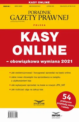 Kasy online obowiązkowa wymiana 2021 - Praca zbiorowa