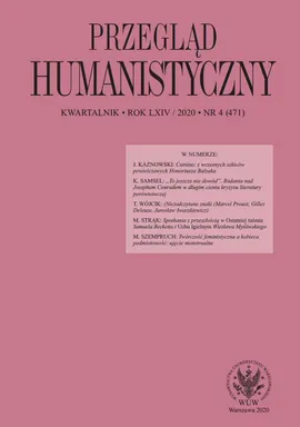 Przegląd Humanistyczny 2020/4 (471)