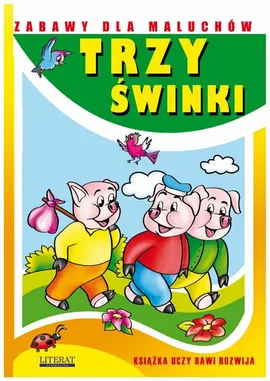 Trzy świnki. Zabawy dla maluchów - Joanna Paruszewska, Krystian Pruchnicki