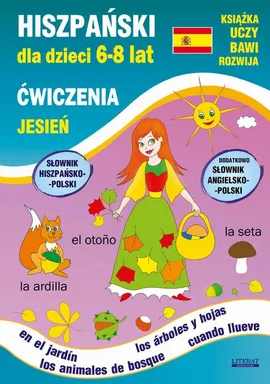 Hiszpański dla dzieci 6-8 lat. Jesień. Ćwiczenia - Hanna Jewiak, Katarzyna Piechocka-Empel