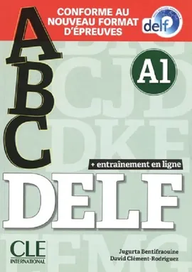 ABC DELF A1 książka + klucz + CD MP3 + zawartość online - Jugurta Bentifraouine, David Clement-Rodriguez