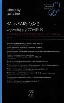Wirus SARS-CoV-2, wywołujący COVID-19 W gabinecie lekarza specjalisty - Outlet