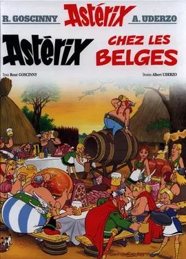 Asterix chez les Belges - Gościnny Rene, Albert Uderzo