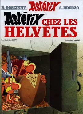 Asterix chez les Helvetes - Gościnny Rene, Albert Uderzo