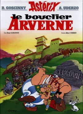 Asterix Le bouclier Arverne - Gościnny Rene, Albert Uderzo