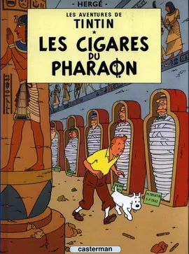 Tintin Cigares du Pharaon - Herge