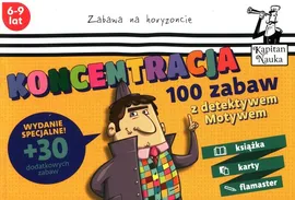100 zabaw z detektywem Motywem Koncentracja - Agnieszka Biela, Joanna Zagrajek, Magdalena Przedniczek