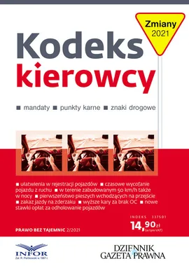 Kodeks Kierowcy Zmiany 2021 - Eliza Jamborska