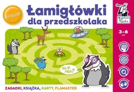 Łamigłówki dla przedszkolaka Kapitan Nauka - Agnieszka Biela, Krzysztof Minge, Natalia Minge, Monika Sobkowiak