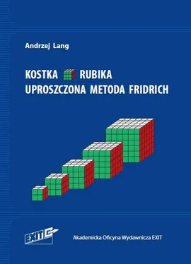 Kostka Rubika Uproszczona metoda Fridrich - Andrzej Lang