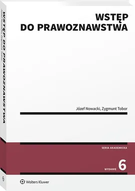 Wstęp do prawoznawstwa - Józef Nowacki, Zygmunt Tobor