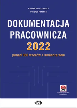 Dokumentacja pracownicza 2022 - Renata Mroczkowska, Patrycja Potocka