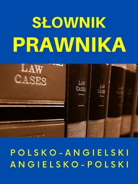 Słownik prawnika polsko-angielski angielsko-polski - Jacek Gordon