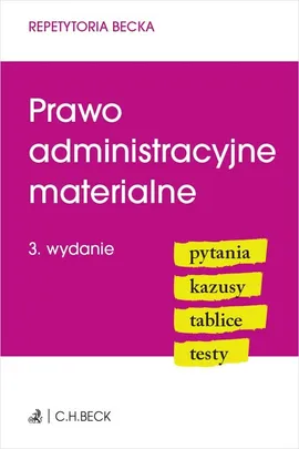 Prawo administracyjne materialne - Joanna Ablewicz, Emilia Rucińska-Sech