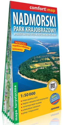 Nadmorski Park Krajobrazowy laminowana mapa turystyczna 1:50 000