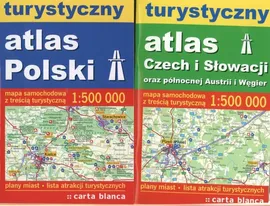 Turystyczny atlas Czech i Słowacji oraz północnej Austrii i Węgier / Turystyczny atlas Polski