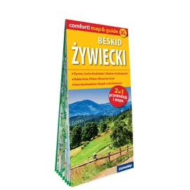Beskid Żywiecki laminowany map&guide 2w1: przewodnik i mapa