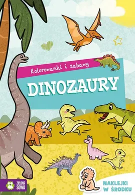 Kolorowanki i zabawy Dinozaury